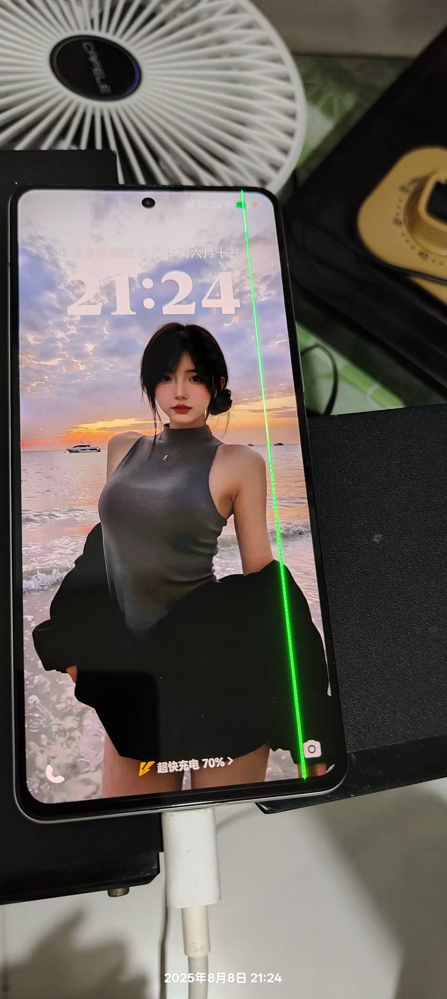 为什么用着用着来了跟绿线

4 / 作者:，鸡你太美 / 