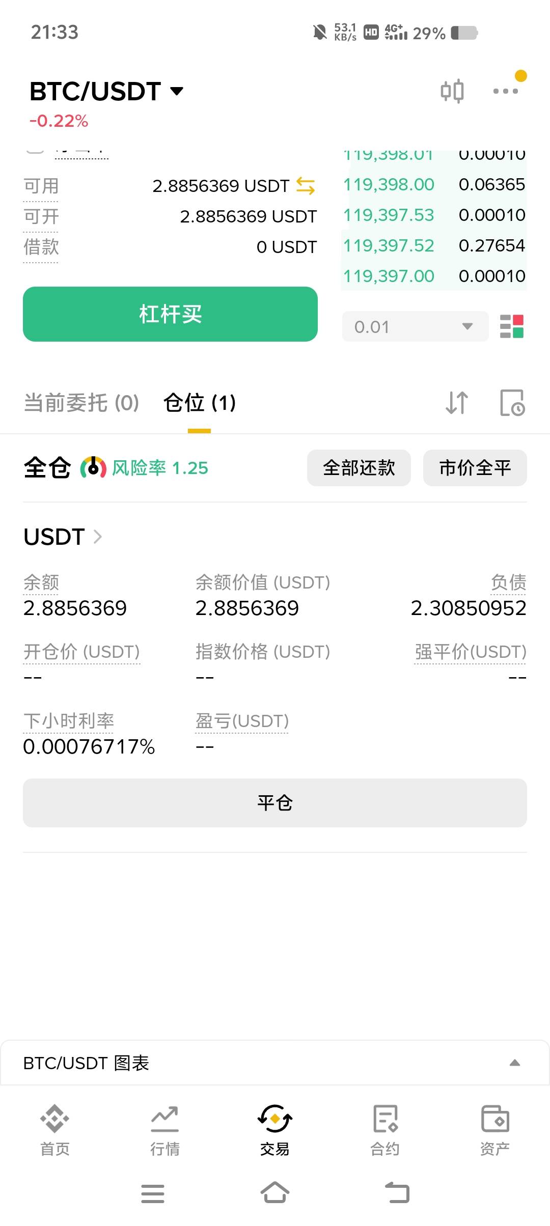 我靠，币安竟然还能借但是才2u


58 / 作者:牛魔棒 / 