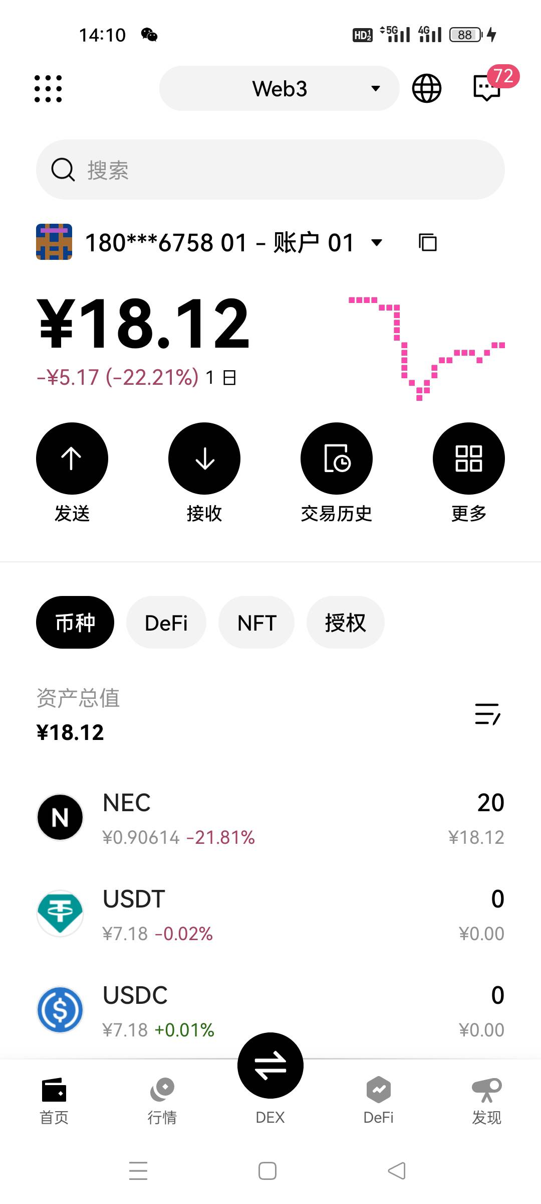 nec怎么处理，兑换需要0.02bnb

57 / 作者:顾小贝 / 
