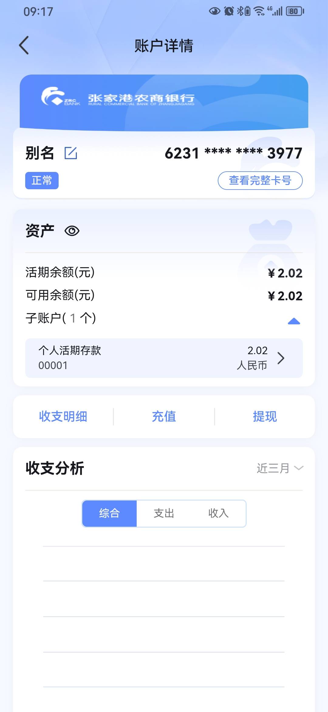 这张家港农商看着一切正常就是用不了，注销都不行


73 / 作者:ㅤㅤ浪子♡ / 