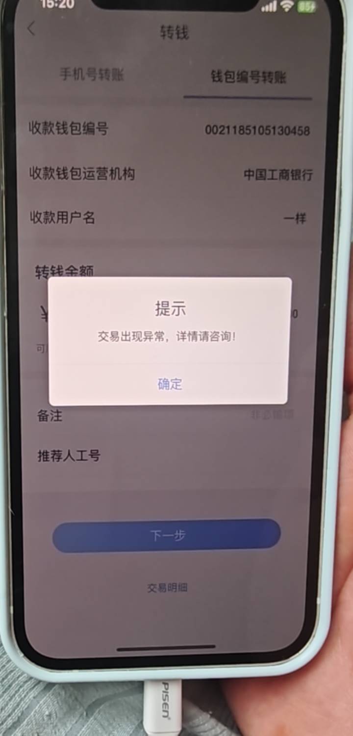 转账为什么异常呢

48 / 作者:一位俗人 / 
