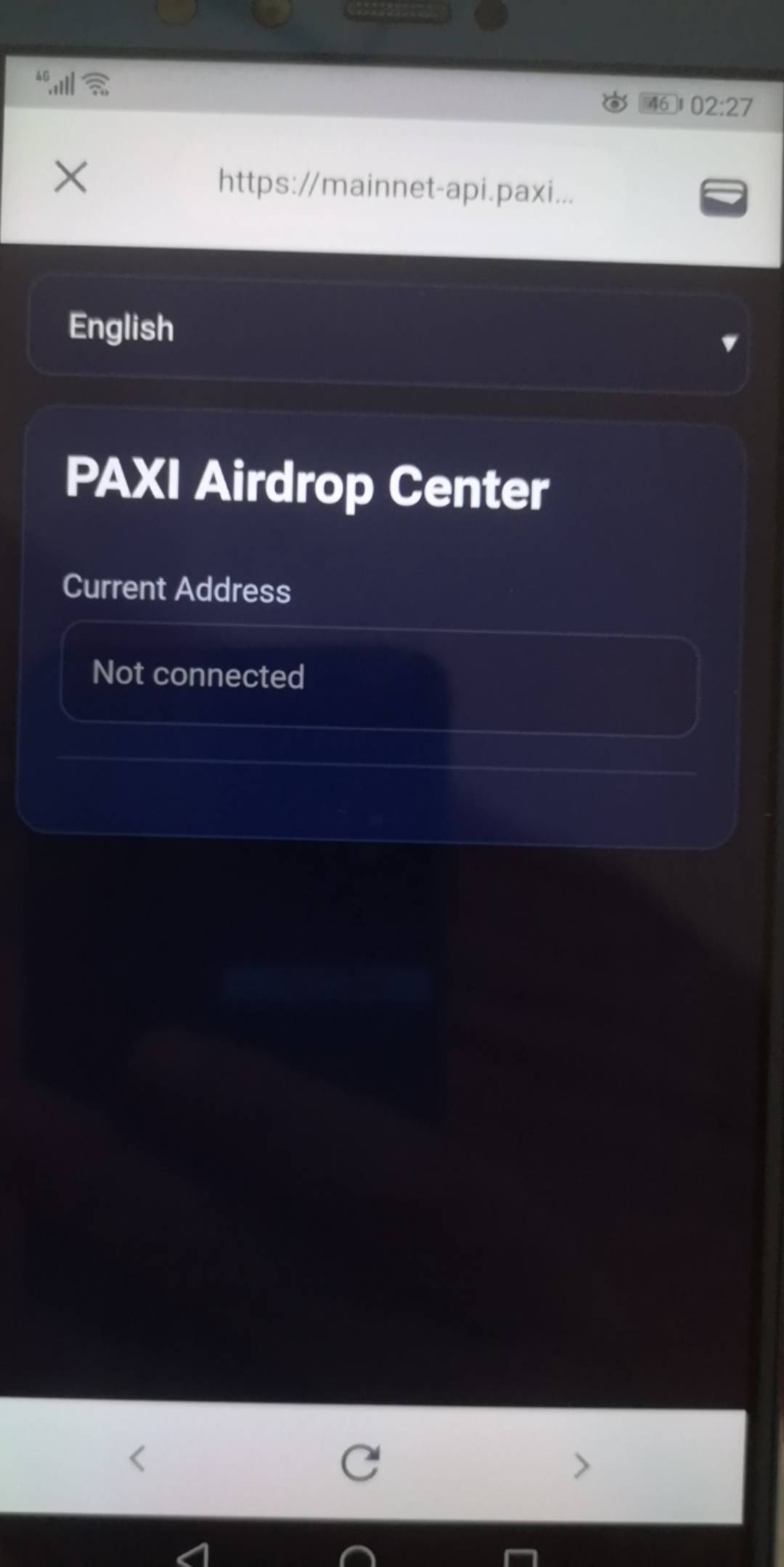 老哥们你们是怎么进去的，我一点空投就这样

10 / 作者:我的忧伤还在收 / 