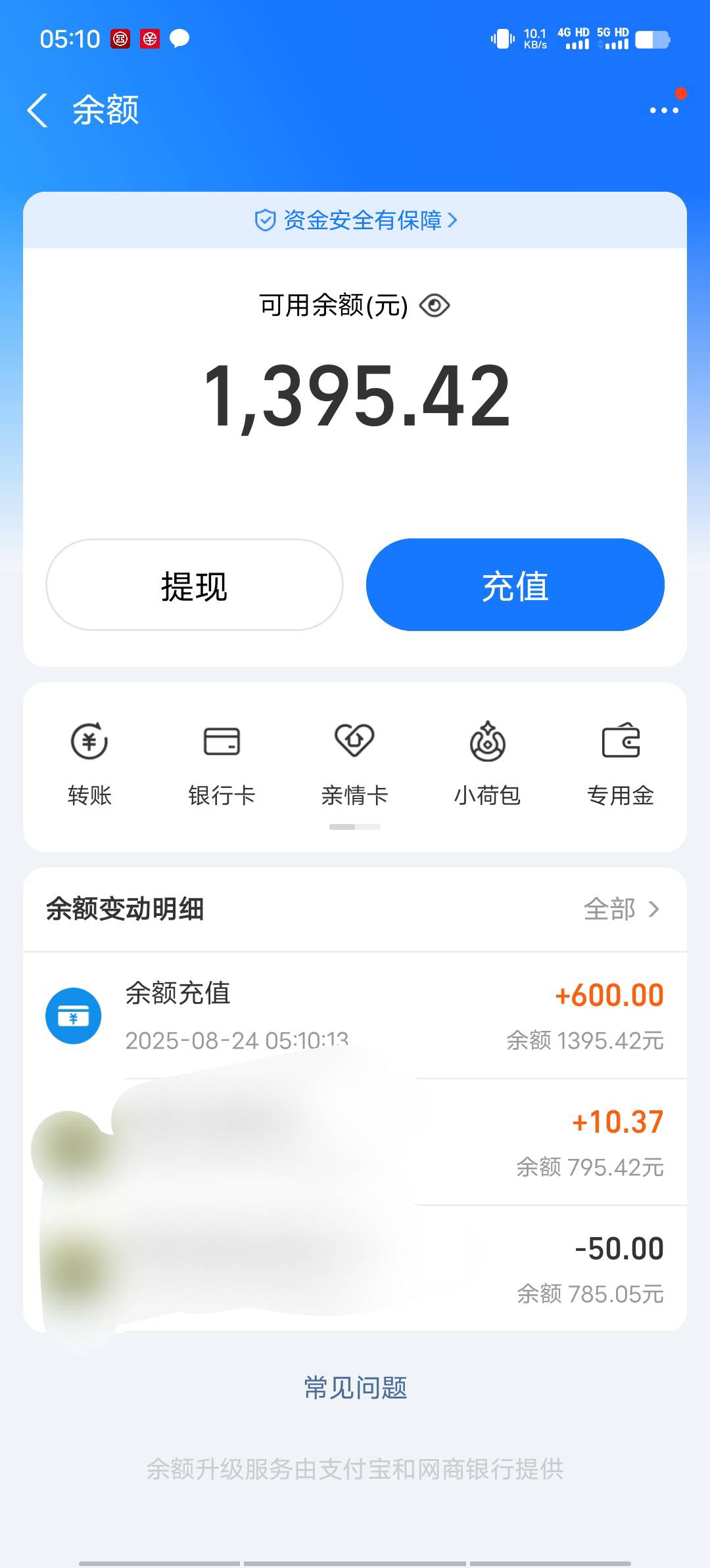 刚到账，美滋滋

60 / 作者:我呢我呢手机 / 