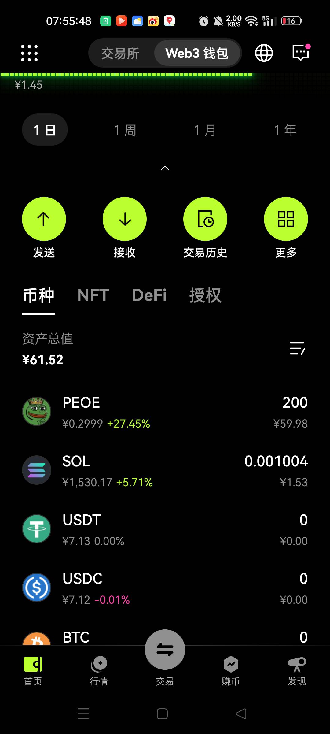 怎么卖啊 我这个sol是不是差0.007啊

67 / 作者:不发胖只发财 / 