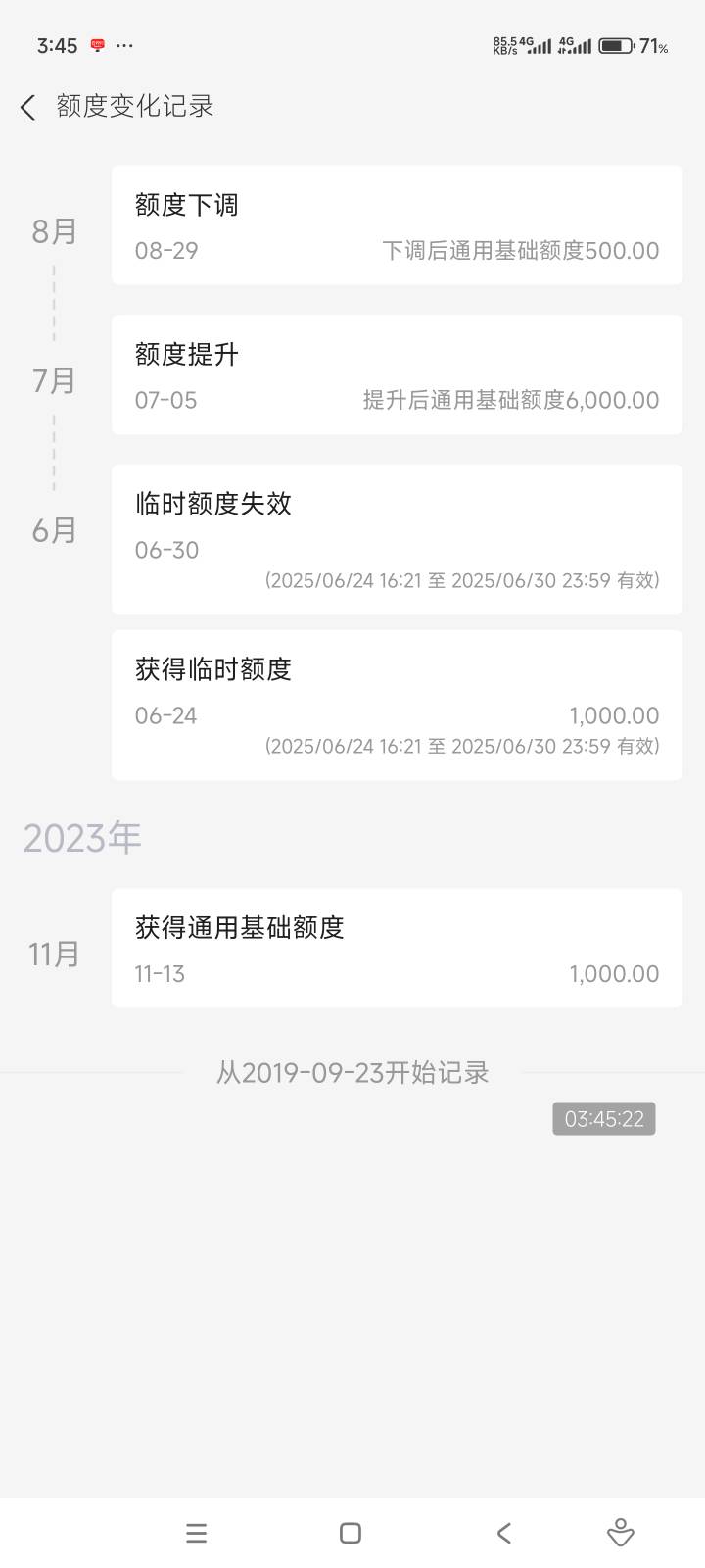 我发现花呗现在喜欢T路，给你1000-2000，然后不晓得那个月给你降到500，然后我有个40044 / 作者:击剑柿子 / 
