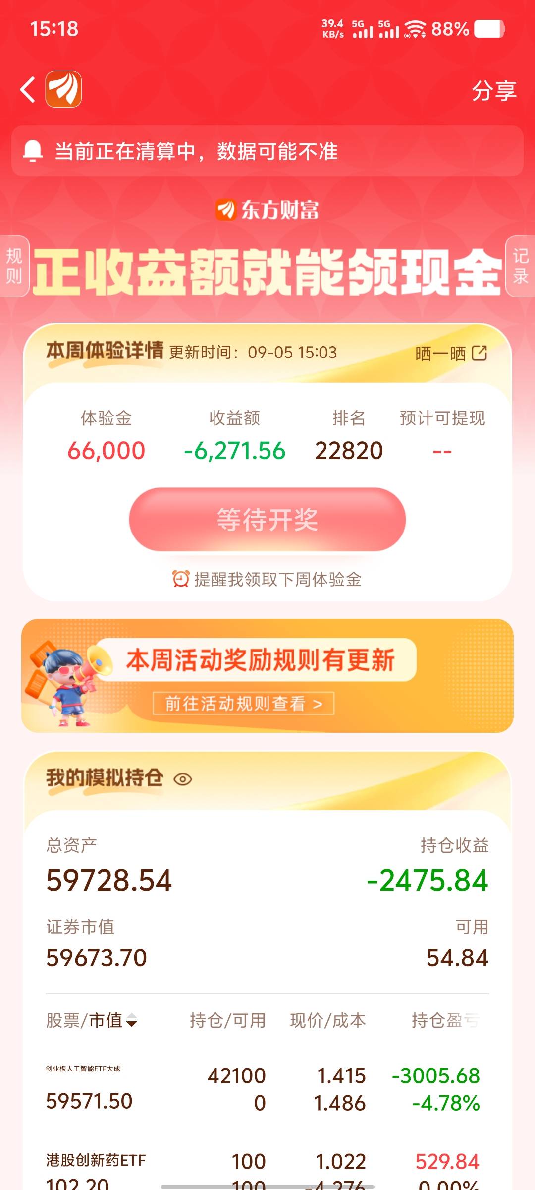 东方财富排名22512 倒数前三有没有
39 / 作者:大老黑呀 / 