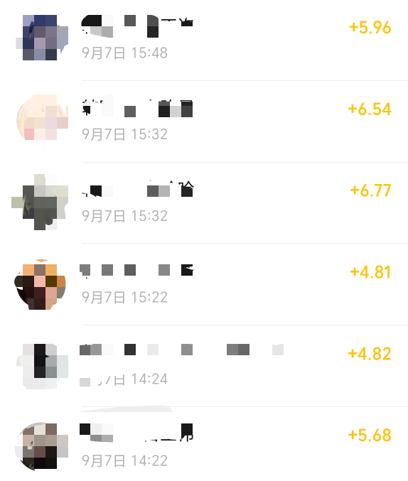 锐澳毕业，5毛的码子润20多，一共6v，其实清爽和强爽一起玩

49 / 作者:马健涛 / 