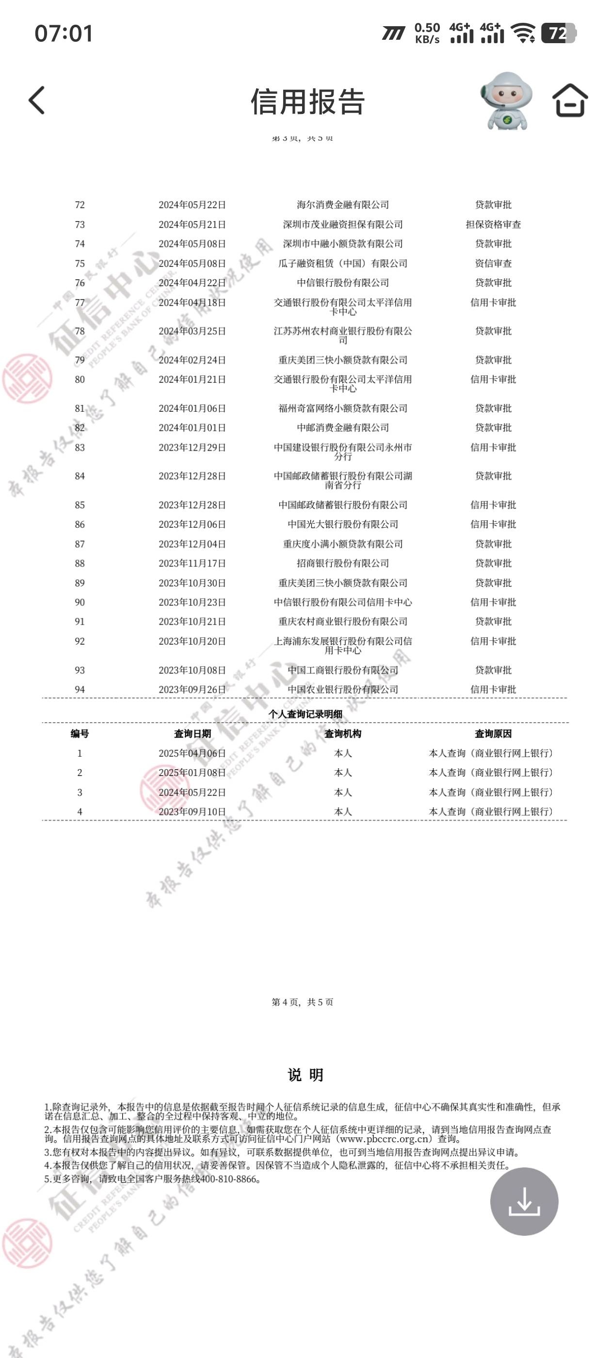 老哥们能帮忙分析下这个征信有问题吗?为什么点什么东西都不下款。



51 / 作者:djxnn / 