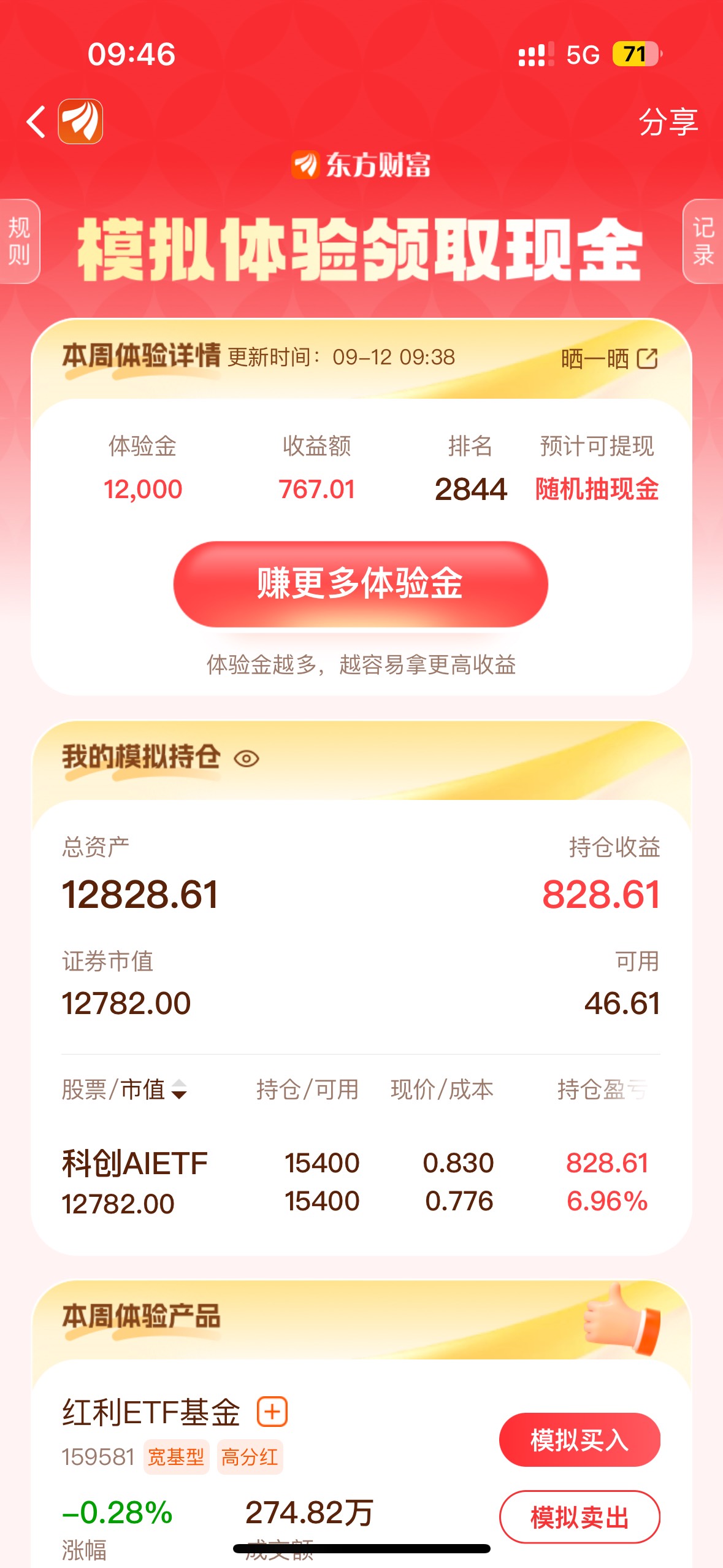 体验金多点就吃上了 可惜了 第一天放到现在

71 / 作者:聪明小李 / 