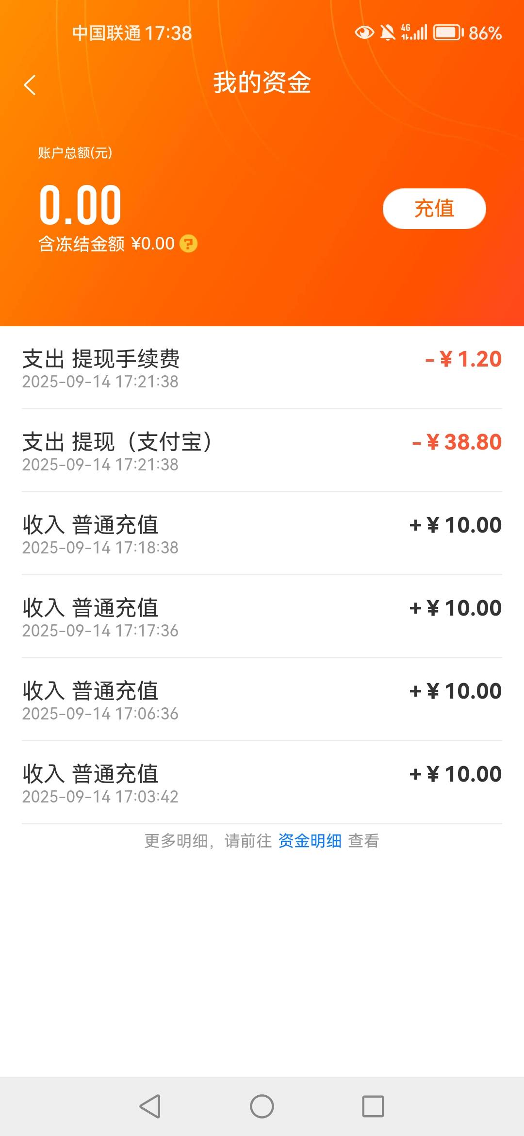 火急火燎的去了，润了14块钱起飞了


46 / 作者:弃穷 / 