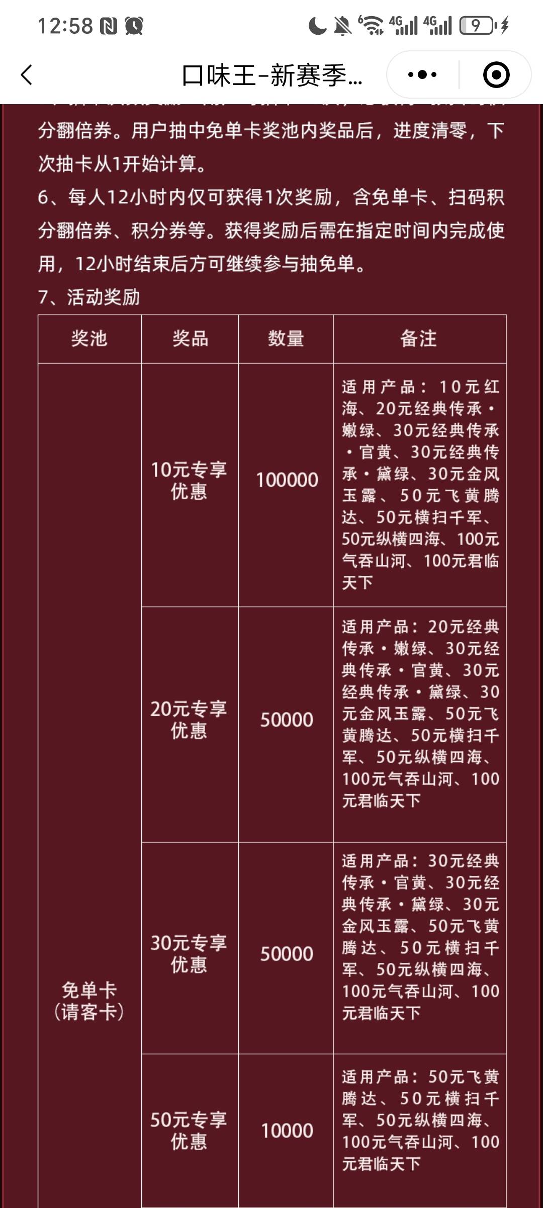 老哥  口味王10块和30的是这两种吗


17 / 作者:我爱小小孟 / 