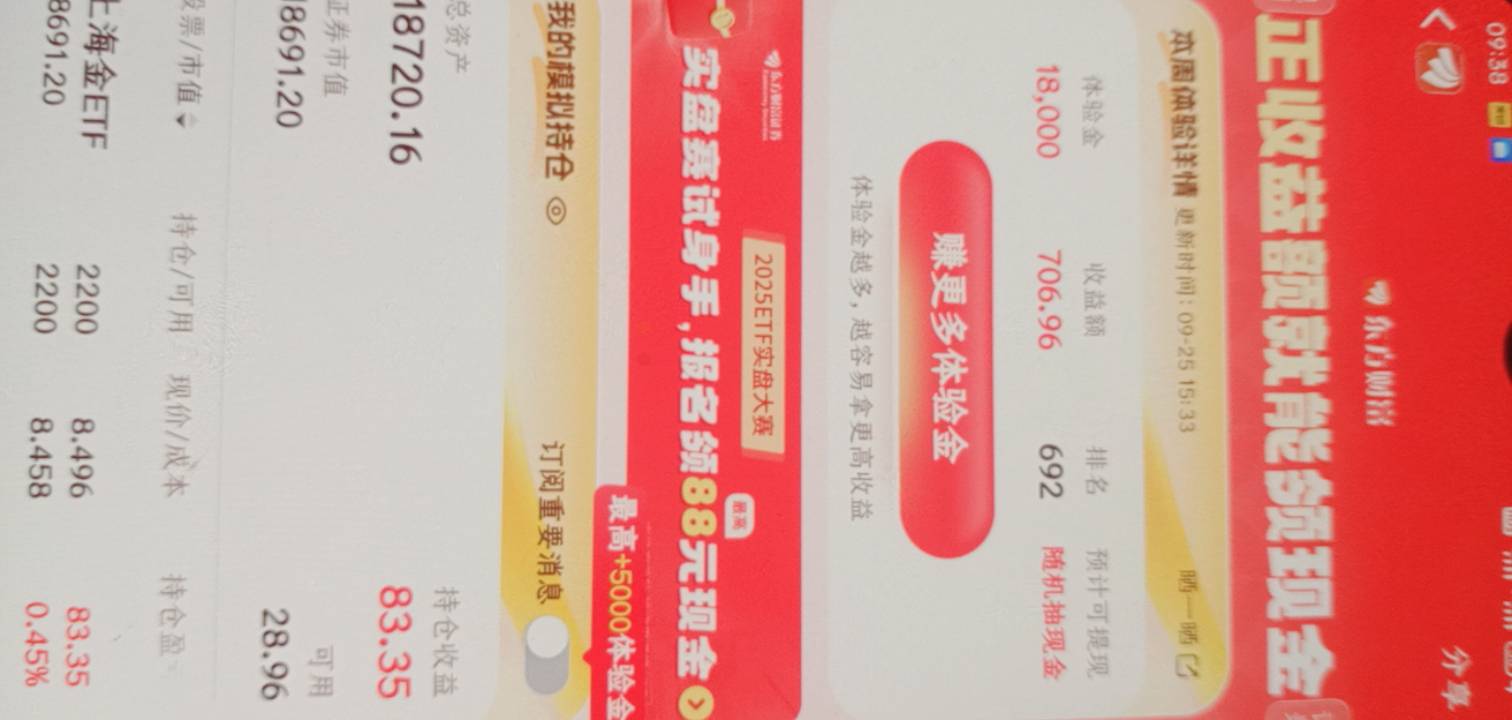 昨天这个金额2017名，刚直接冲到了692名，不能放弃了，就这个吧，能不能吃就看能不能54 / 作者:霸天hh / 