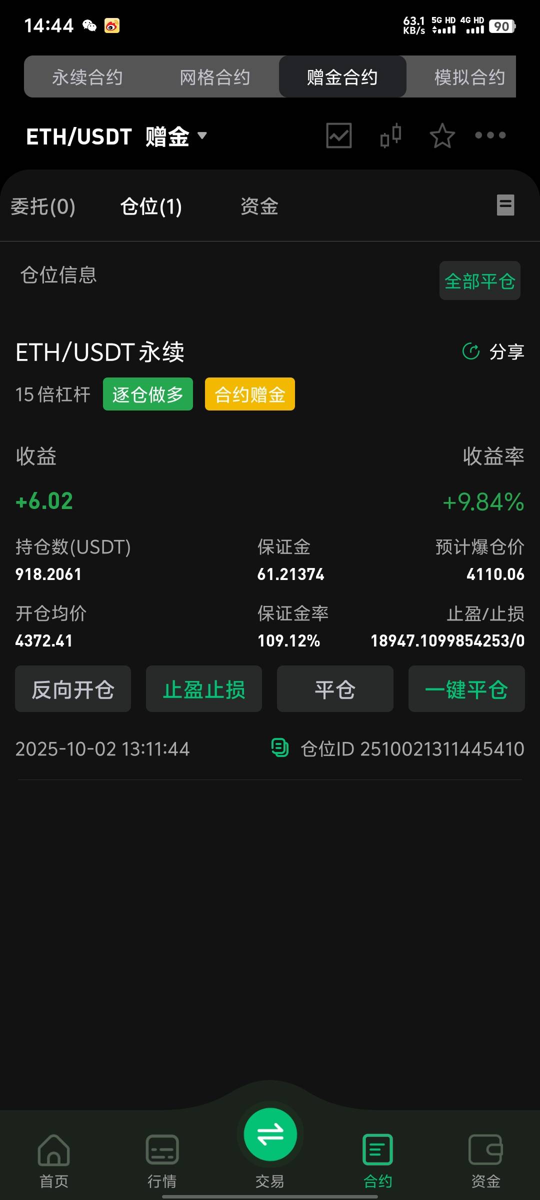 币王赠金合约，不管主流还是其它不要开空，今天要拉爆，以太马上4500

42 / 作者:碧素堂 / 