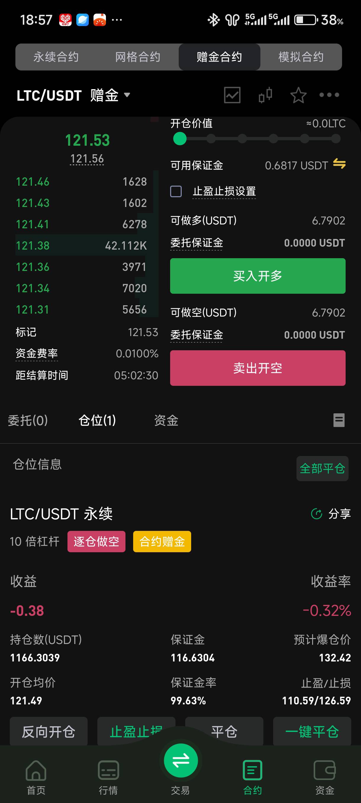 大家都在全面看涨，好像只有我在唱反调，看看啥时候爆仓吧

83 / 作者:明月亦月明 / 