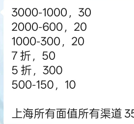 高德3000减1000刚看到有人20收？？？？震惊  过期也不出
54 / 作者:挂壁老大哥 / 