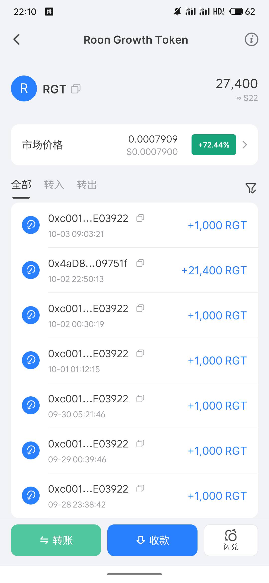有没有申请了小浣熊RGT的老哥，他后面说的那个20:1映射是什么意思，是按照我现在申请57 / 作者:三层楼 / 