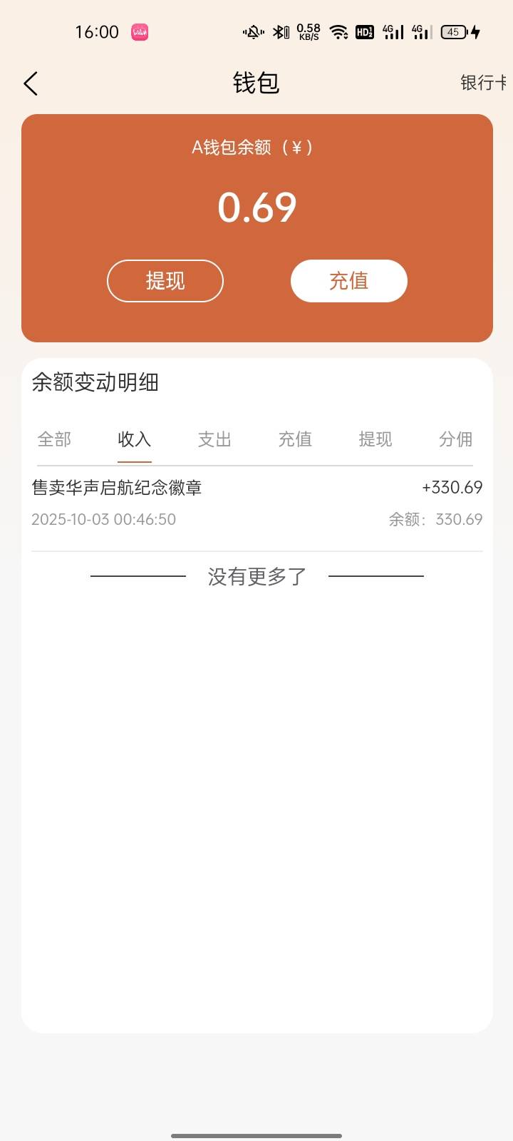 数藏的华声还有老哥留着的吗500+了，300来块就卖了


99 / 作者:佩奇啊 / 