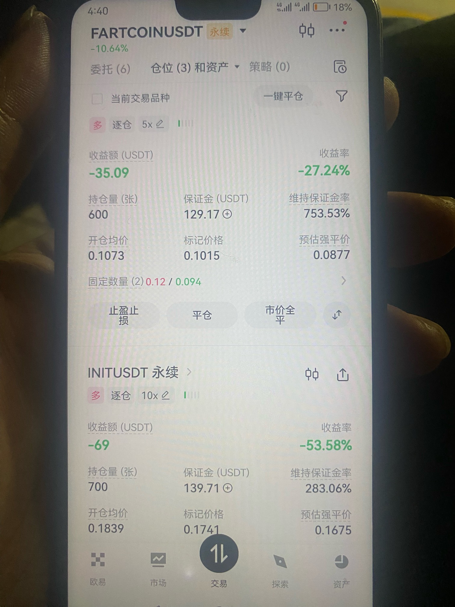 扛不住了，做多不涨！天天输

78 / 作者:哈哈大爷 / 
