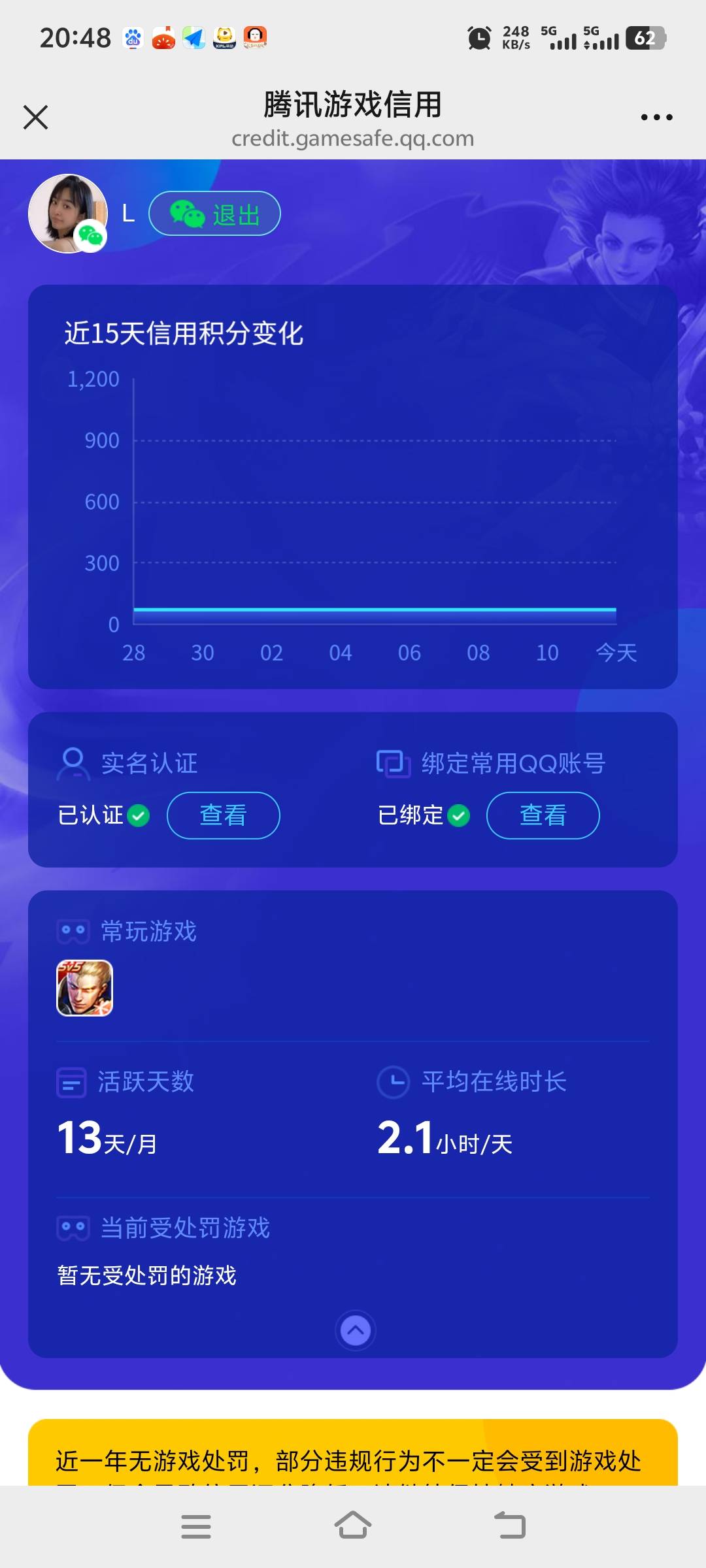 这锁分的充钱好像都不涨了现在，前天充了30毛农药一分不涨，还每天打一个多钟的游戏。57 / 作者:明月天涯1234 / 