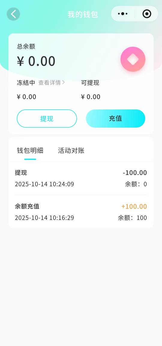 黑钱了老哥们.....昨天提卡没到账到现在也没退后，今天进小程序里面显示提现到账实际0 / 作者:卡农金跳洋 / 