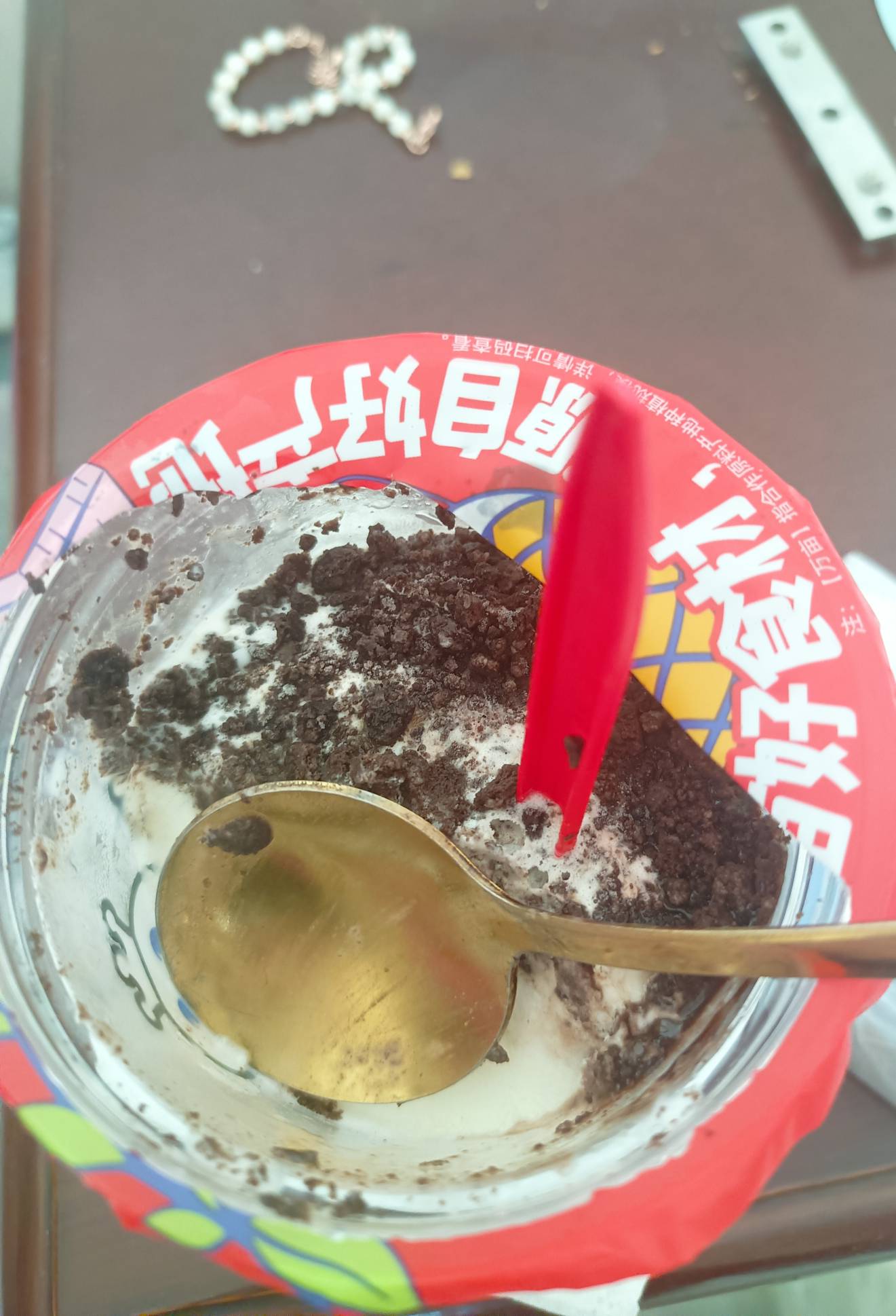 冷冻里冻了几个小时直接把勺子冻住了

95 / 作者:顾小贝 / 