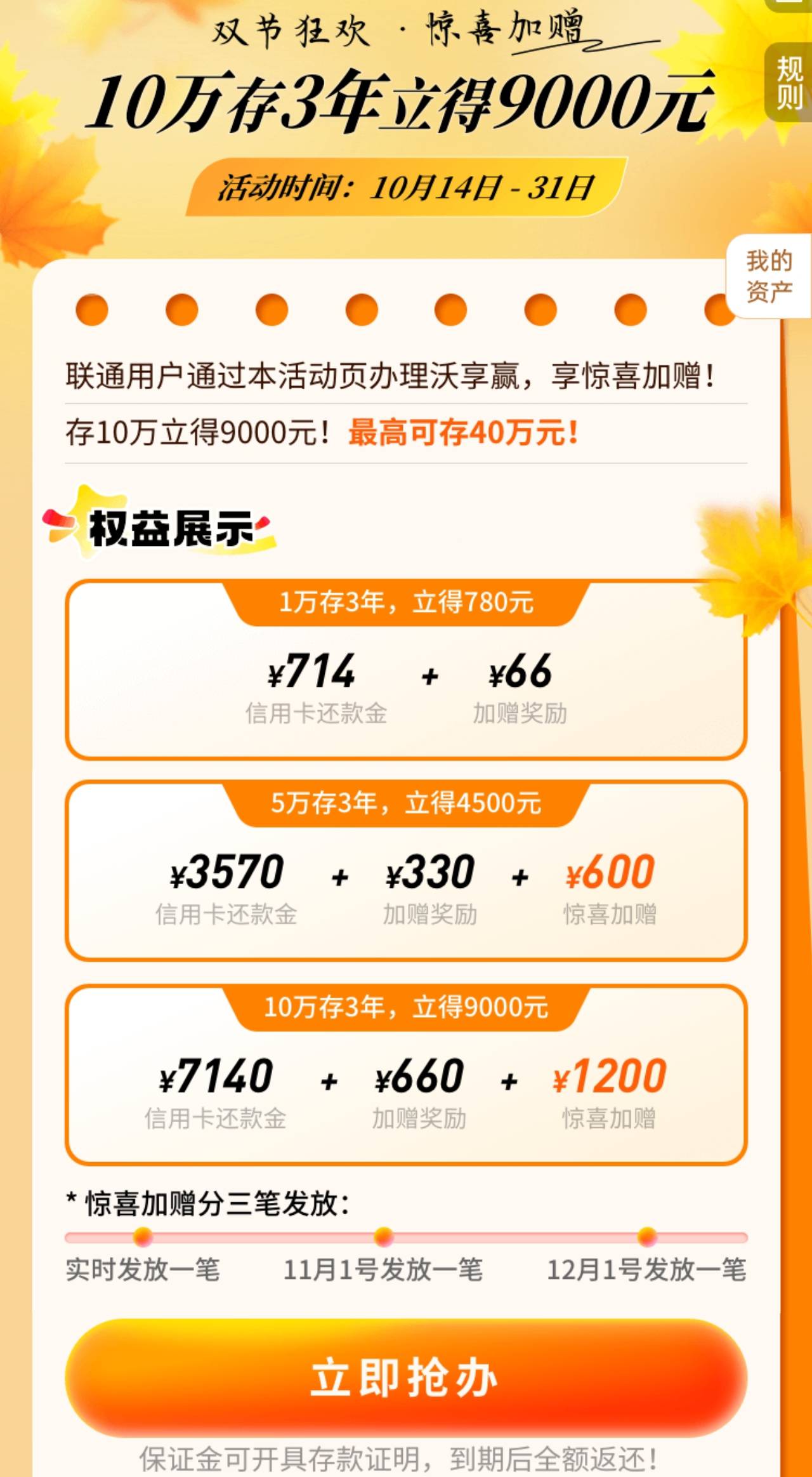 【求问】现在哪里有年利率3%以上靠谱、保本的存钱渠道？



目前只找到这个，众邦银行55 / 作者:纯情男高 / 