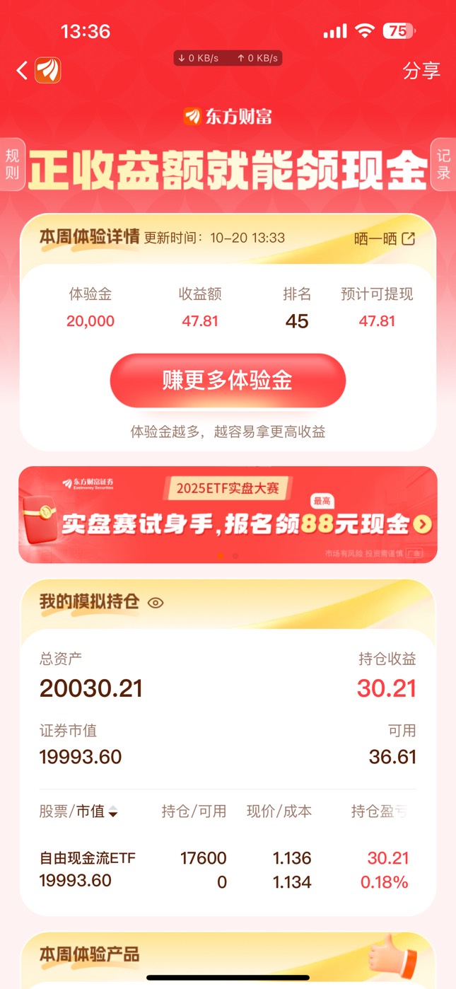 太搞笑了老哥们，47收益排45名

36 / 作者:憨厚老实男 / 