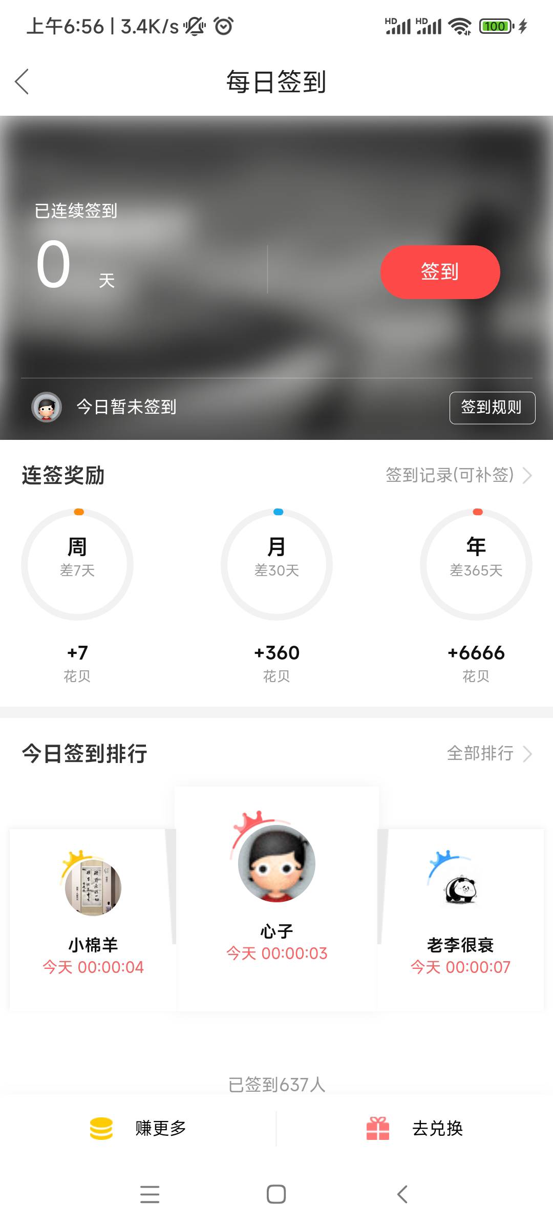 一直用的卡农app刚更新了卡农新版本卡农社区，签到天数成零了吗？不过老版本看不到收47 / 作者:随缘777 / 