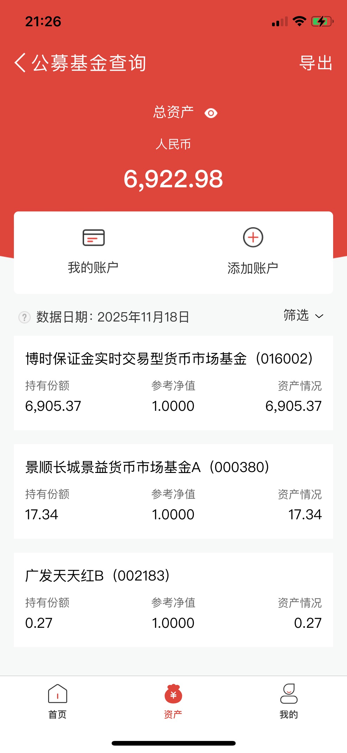 查了名下基金70多 发现3个有钱 不知道是不是真的

3 / 作者:广东小帅哥 / 