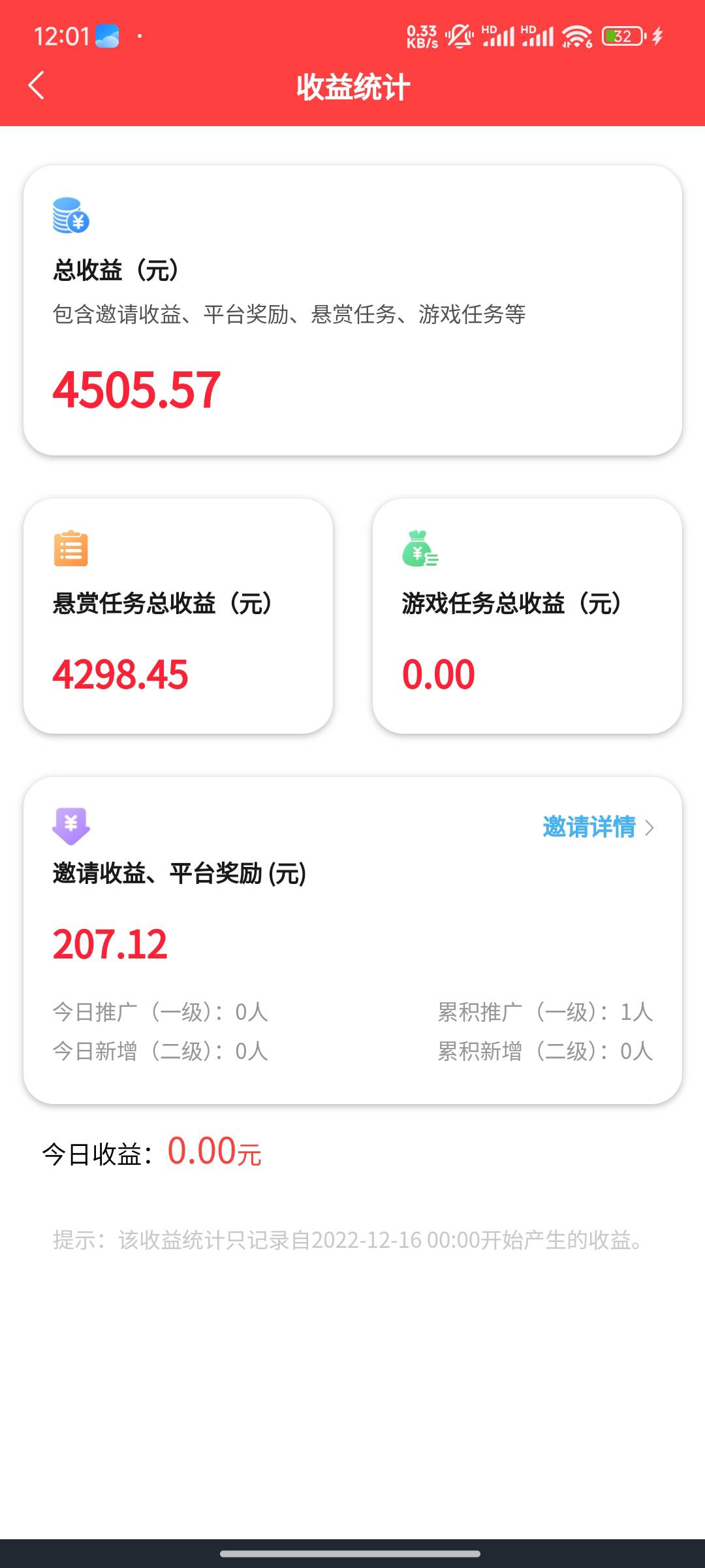 看见一个老哥发了个我很熟悉的软件，赚这么多，我钱呢？想起那段疯狂做任务的时光了

4 / 作者:开心大王1 / 