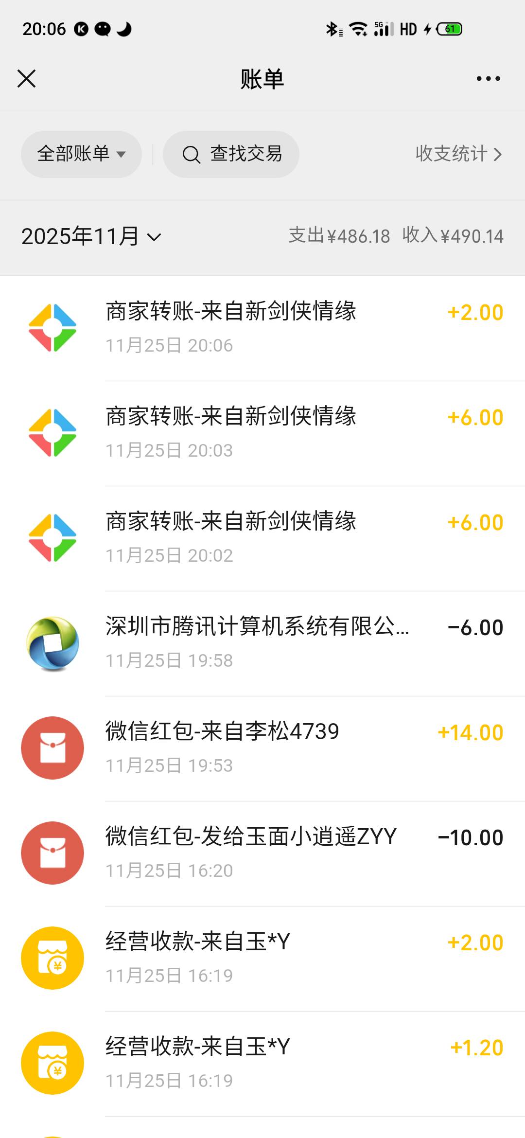 剑侠还可以吧，不是新号或者回归号的，充6保底10，第一个链接2或者6，第第三个6，第四29 / 作者:一世风华11 / 