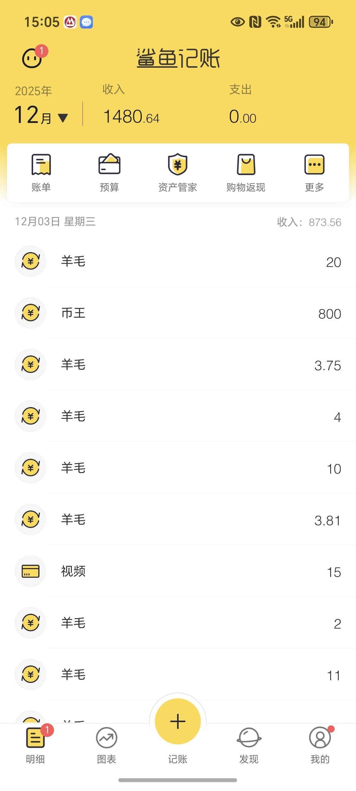 感谢老哥们，招商20拿下，还有毛吗，今天凑够1600


76 / 作者:封神之战哇 / 