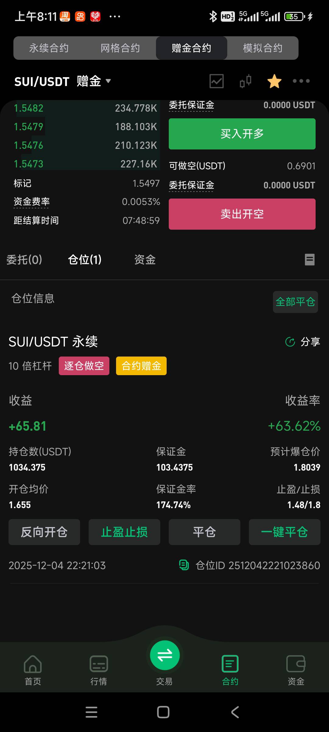 sui希望能吃上肉。等到晚上系统强平了

11 / 作者:A电 / 