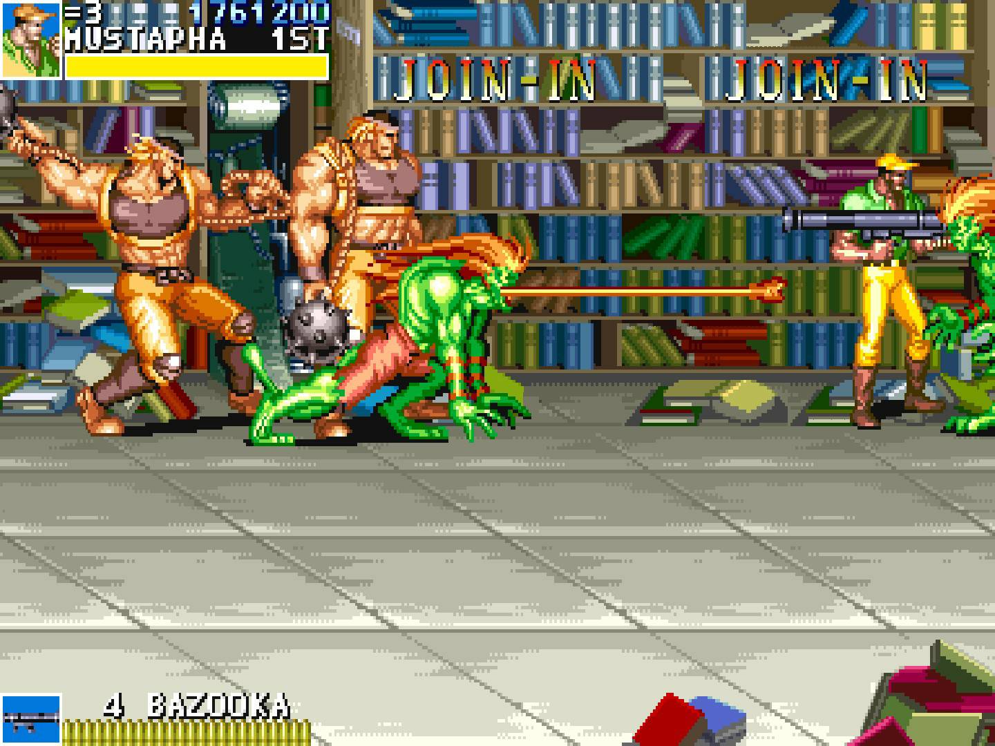 远古生物恐龙快打没用金手指应该没人能通关吧？用了里面自带的金手指后无限生命+W视伤41 / 作者:百色8778 / 