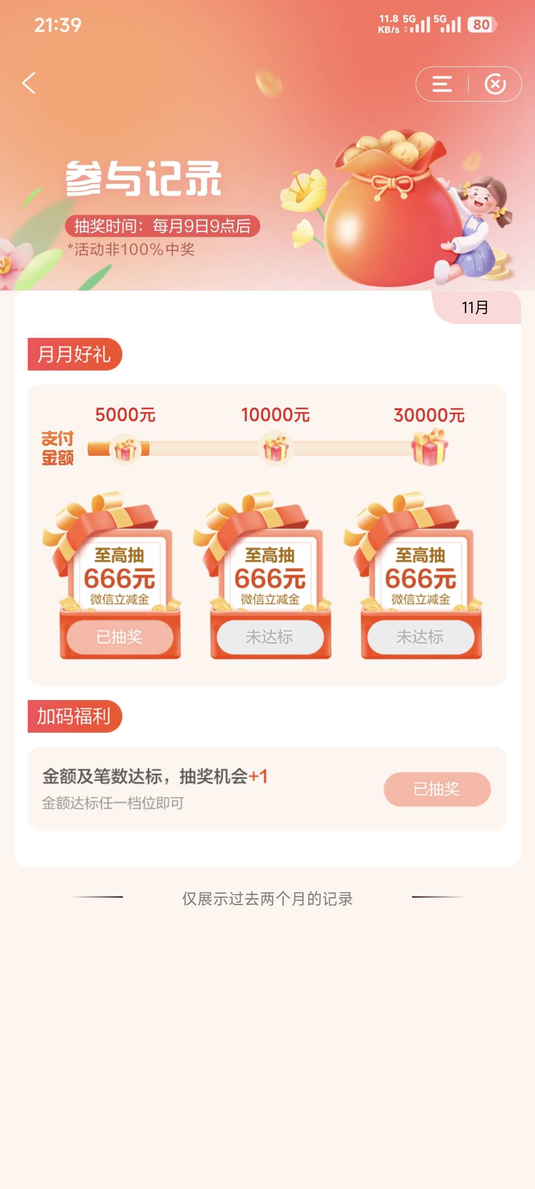 建行这个活动怎么没老哥发？微信消费5000抽奖666

99 / 作者:卡农豆包 / 