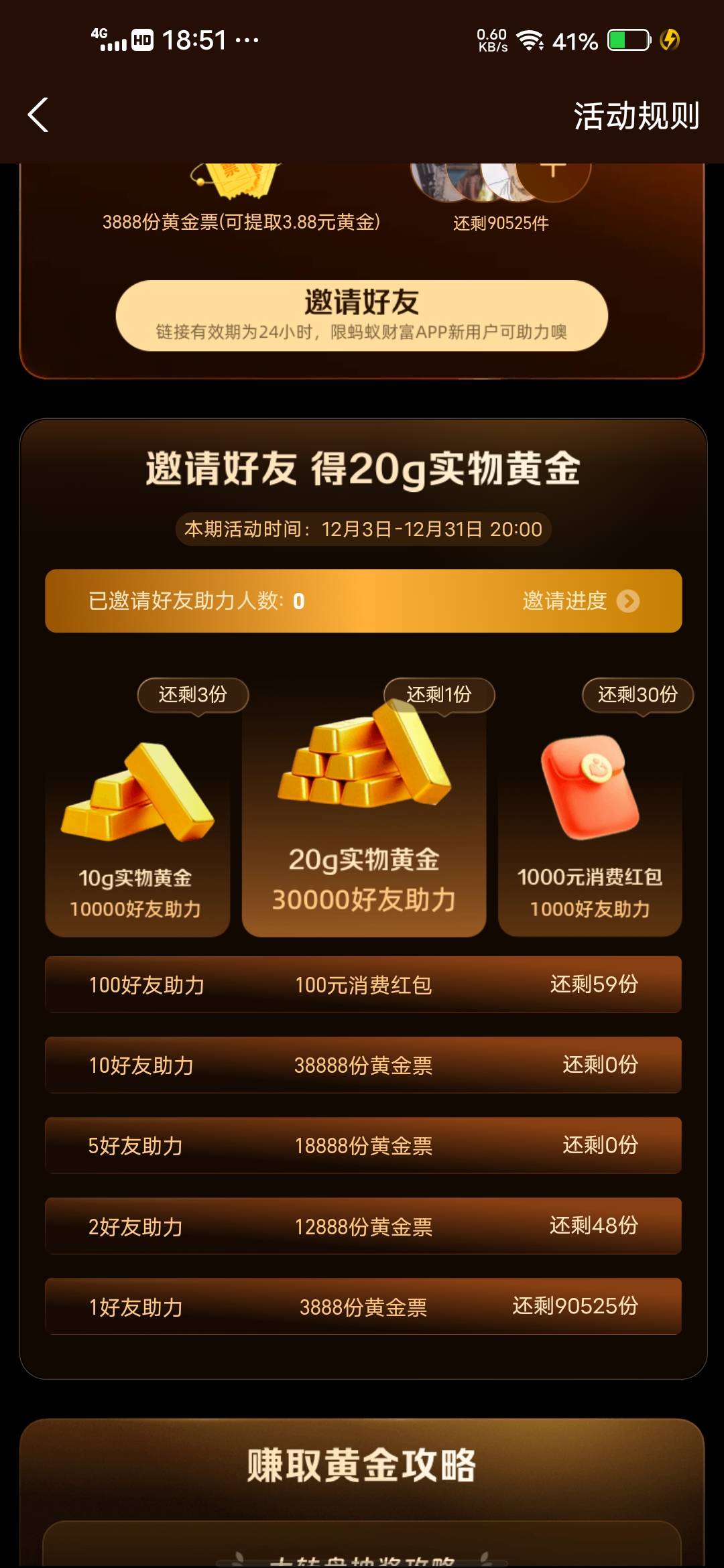 蚂蚁财富又没吃上，没包了

35 / 作者:挂壁哥 / 