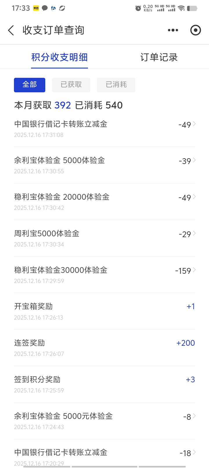 又发财咯，前天换的支付宝3笔体验金

38 / 作者:好听的昵称啊 / 