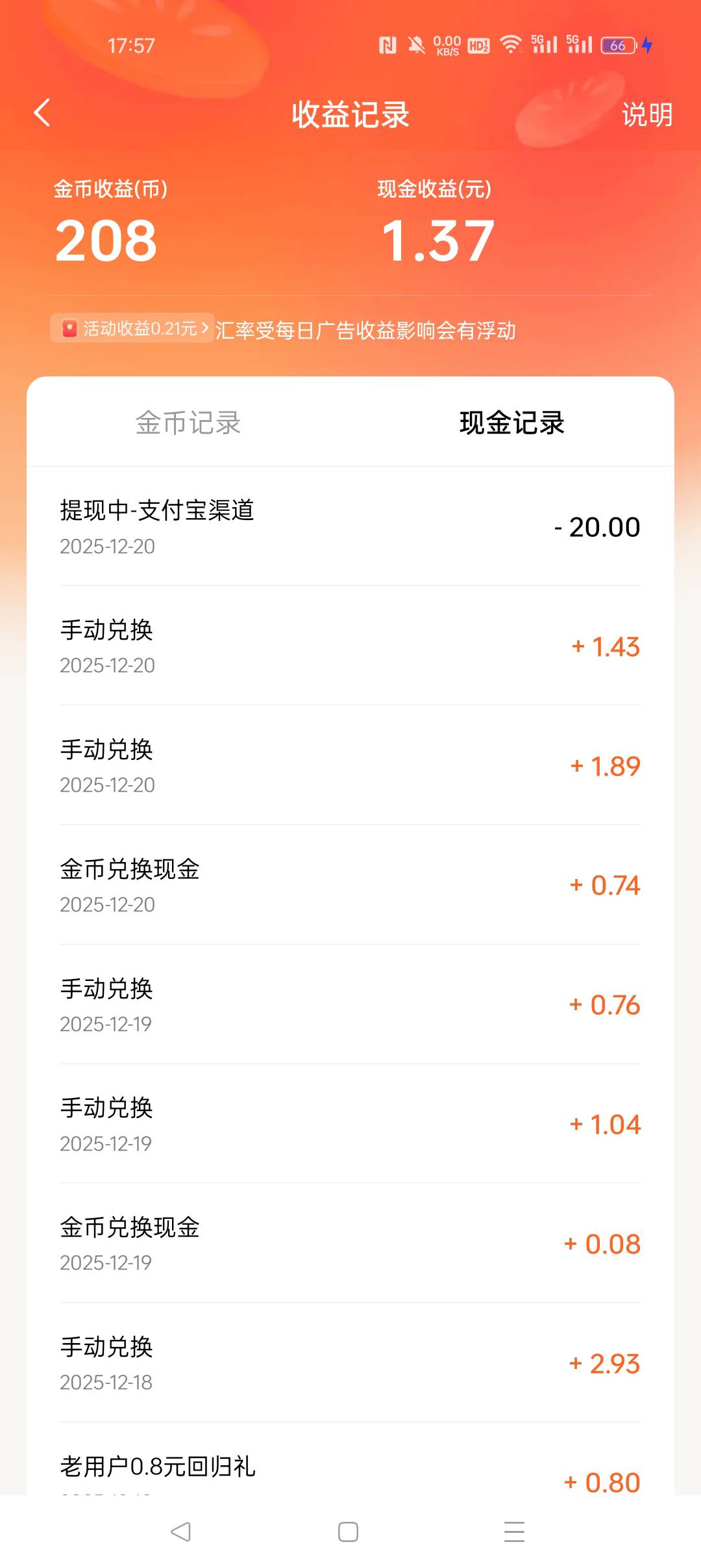 有没有提现过番茄小说的，提现了20，但是这20，都是我利用手机分身卡的金币兑换的，系20 / 作者:早日上岸eee / 