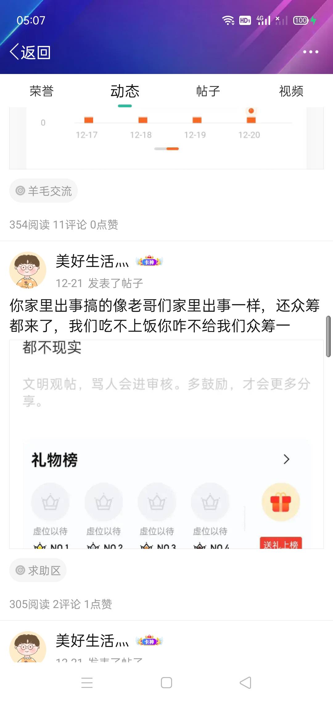 老哥们只是聊话题找乐子，这种自己跑来申请毛又骂老哥的，笑4




68 / 作者:李霸霸哦 / 