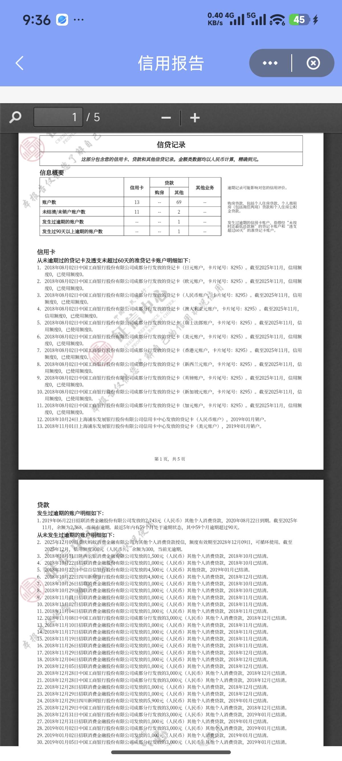 这征信算黑吗？啥也不下

95 / 作者:未来《拥有者》 / 