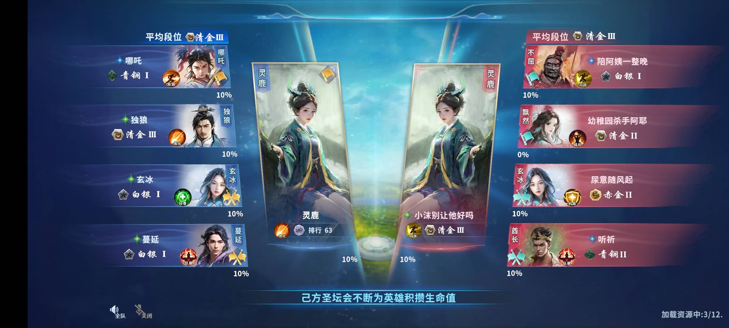 排名63斩于马下，清金挺好打的

29 / 作者:蚍蜉撼猪 / 