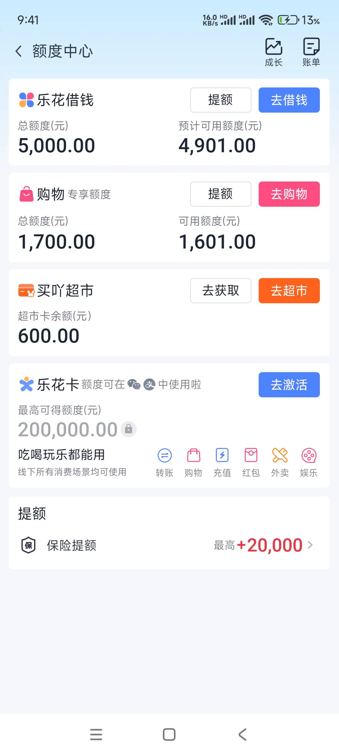 （分期乐买吖超市卡额度）有没有人收？联系我
    现在是 600 ，还可以买 1600

47 / 作者:诚信赢天下8 / 