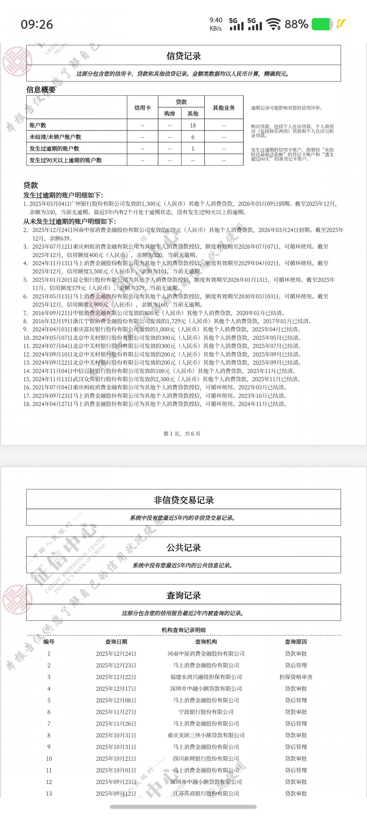这是我的征信报告，有懂得没，帮我看看！

24 / 作者:昨日过往 / 
