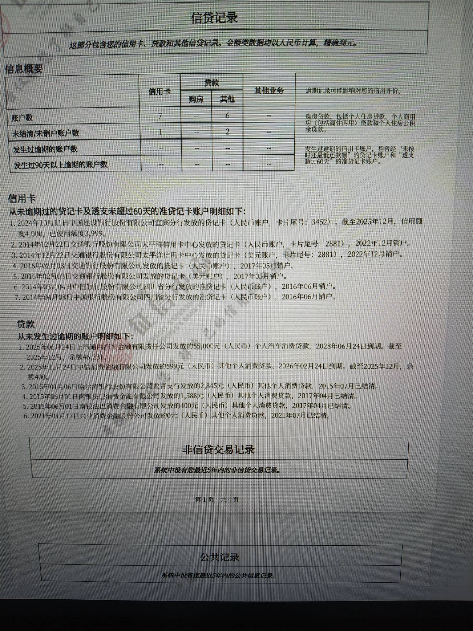 有没有懂征信的老哥，帮我看看我这征信怎样？


83 / 作者:大碗吃面小瑶 / 