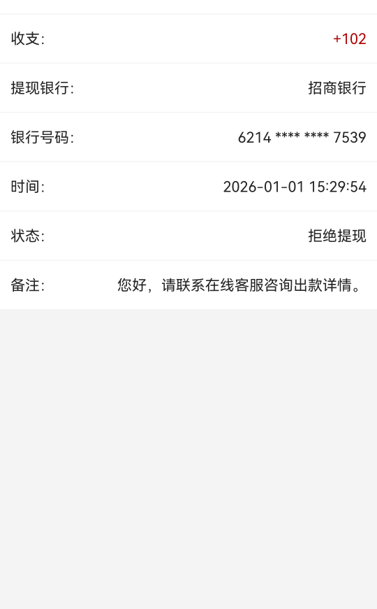 这啥意思？加赠申请给了不给提现？

100 / 作者:mfyx999 / 