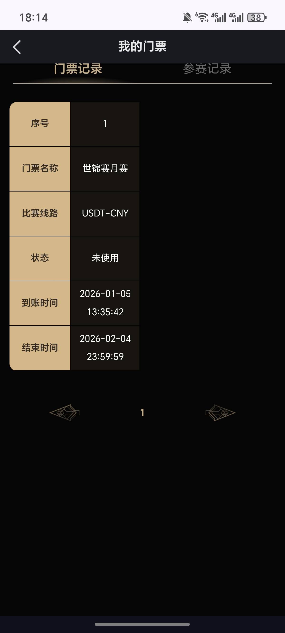 有啥用啊，老哥们，突然送我一张门票。

62 / 作者:逞强- / 