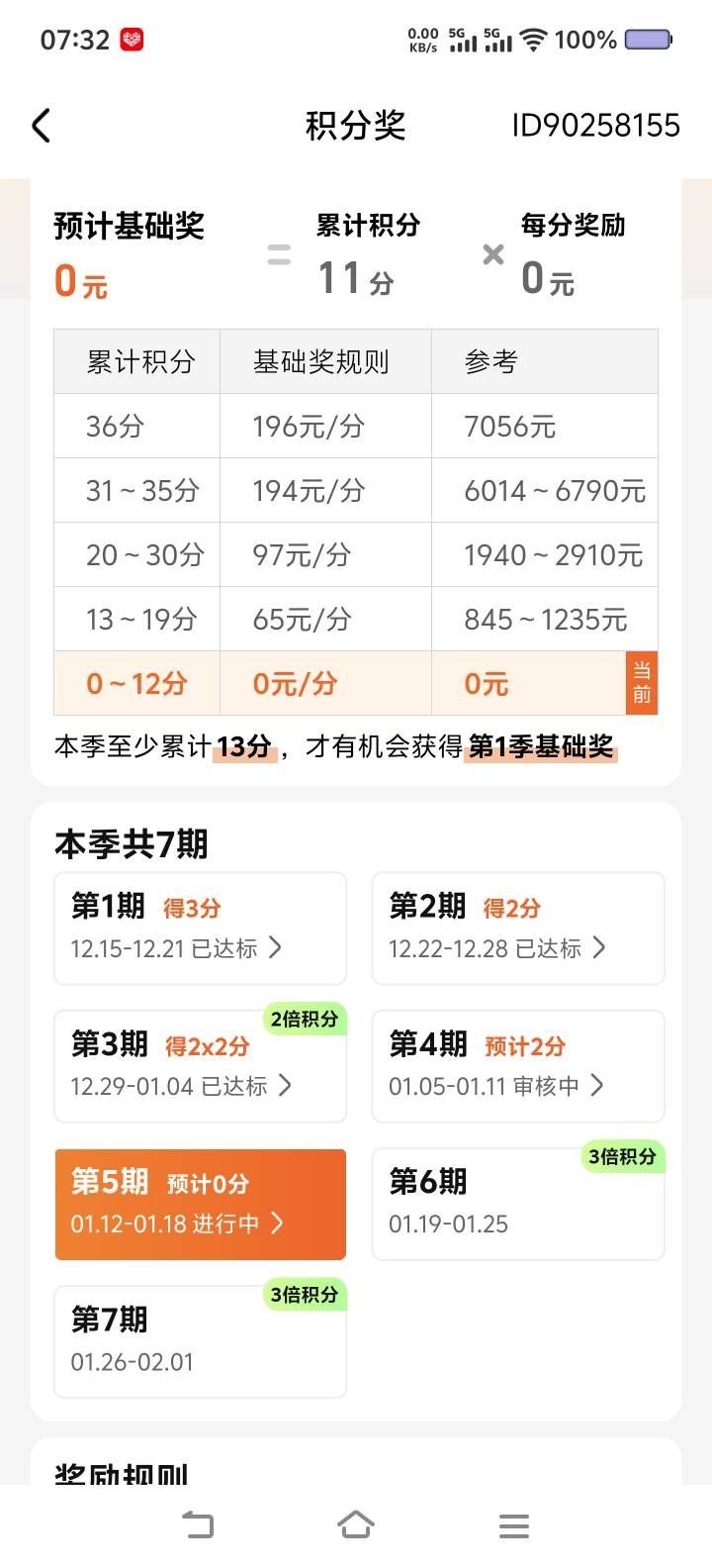 老哥们，后面三期努努力，还能拿6K

91 / 作者:迷途ᝰ知返 / 