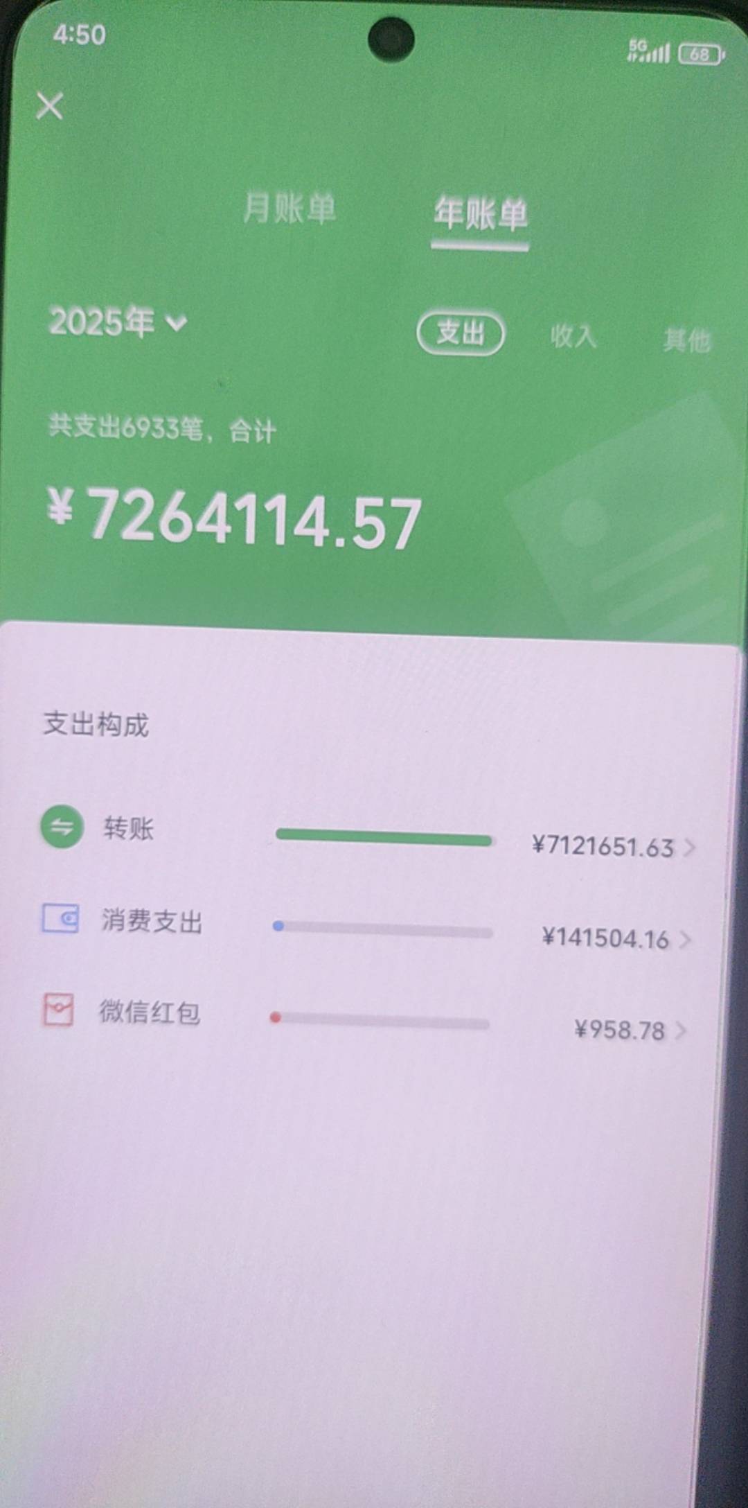 我这支出，在卡农什么水平

67 / 作者:图来看看你 / 