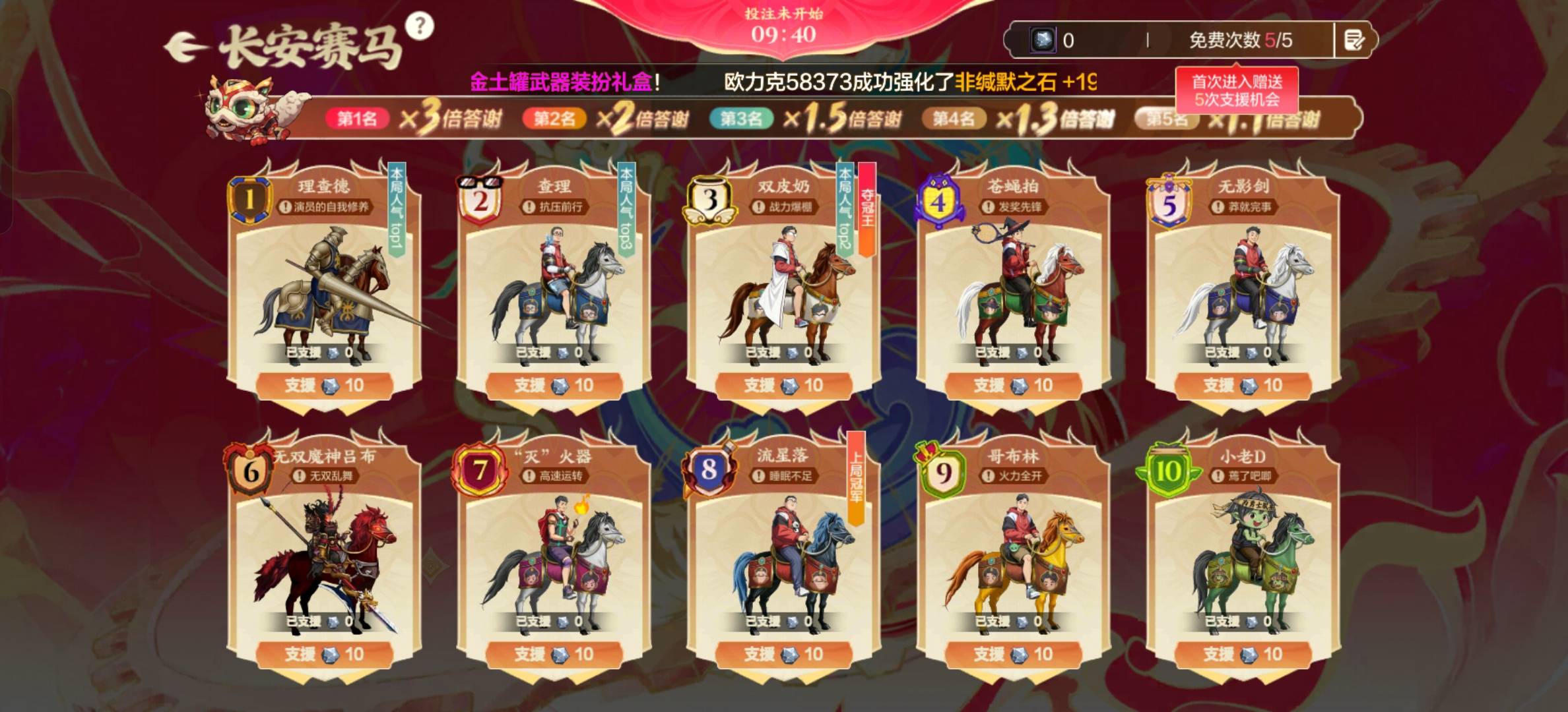 理查德回归了？

86 / 作者:天真热水 / 