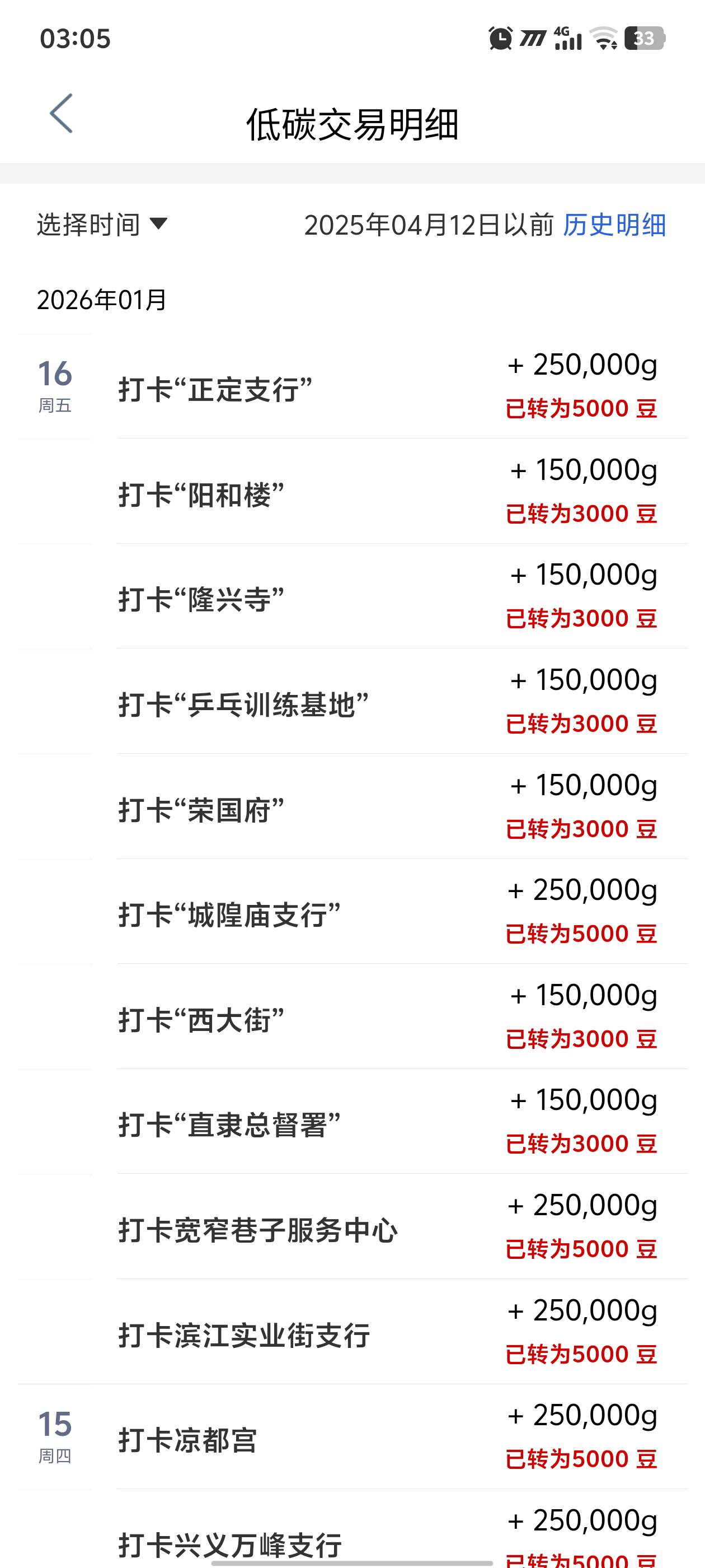 打卡成功10次后就失败了，总督署连着打卡3个，荣国府2个

56 / 作者:幼稚园扛把子 / 